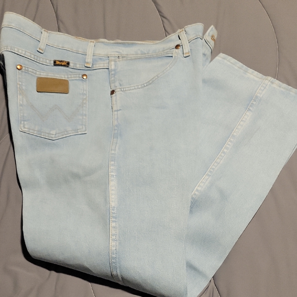 Light Blue Denim Wrangler Jeans